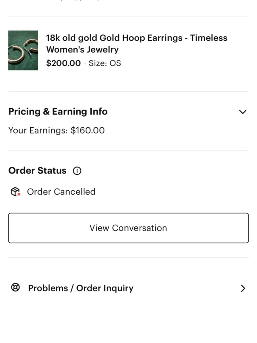 Stolen on posh by @Josephebin 

A pair 18k Gold Hoop Earrings Women's Jewelry
